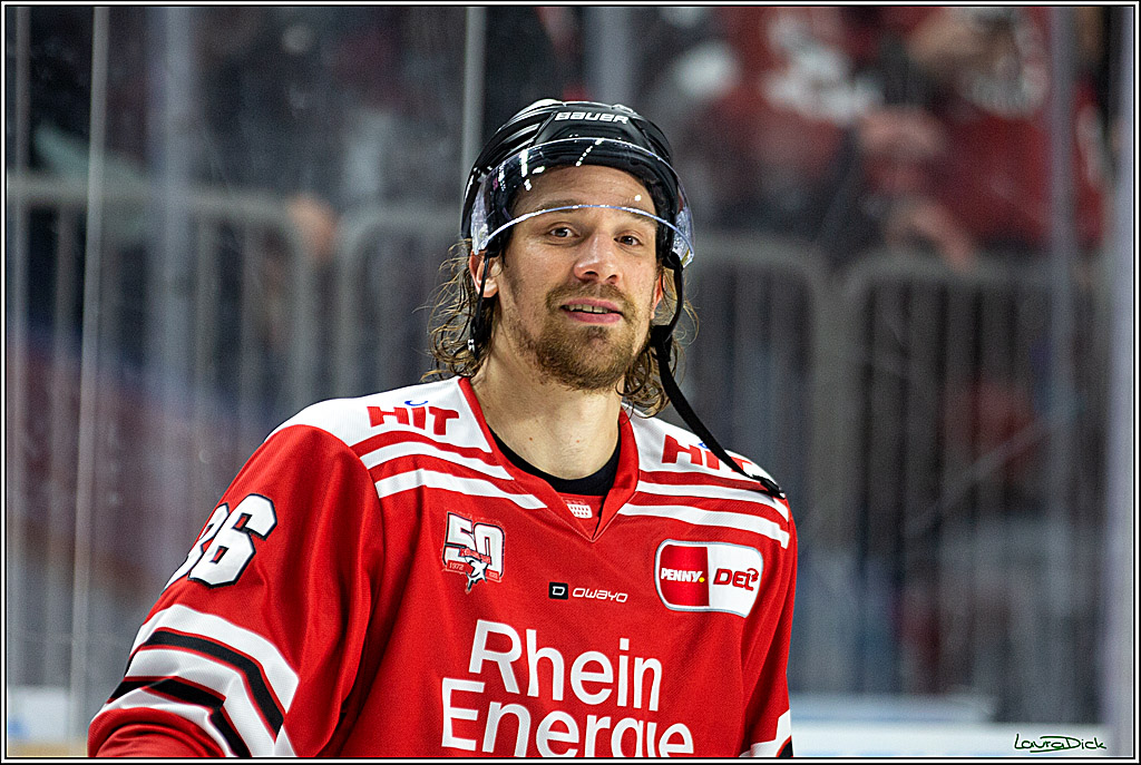PENNY DEL; Koelner Haie- Duesseldorfer EG; Koeln, 02.01.2023